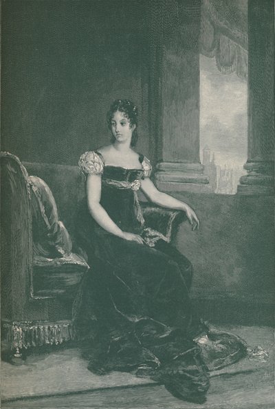 Eugénie Bernardine-Désirée Clary - Mme. Bernadotte, Königin von Schweden, 1811, 1896 von R. G. Tietze