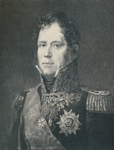 Marschall Michel Ney, Herzog von Elchingen, Prinz von der Moskwa, ca. 1805, 1896 von R. G. Tietze