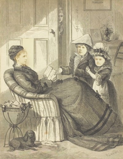 General und Mrs. George Washington, 19. Jahrhundert von R Lewis