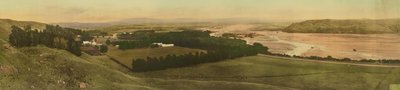 Landschaftspanorama von Neuseeland von R. P. Moore