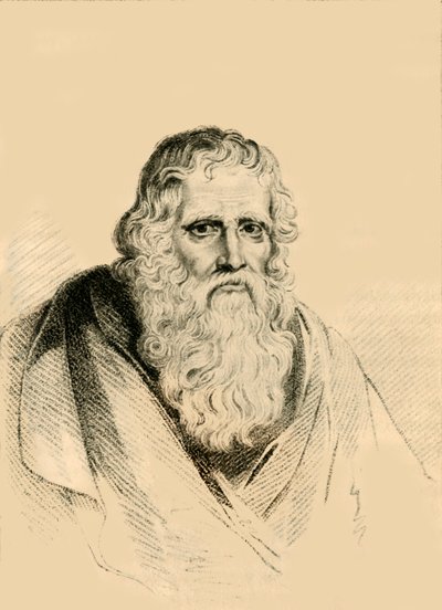 Thomas Parr, der im Alter von 152 Jahren starb, 1821 von R. Page