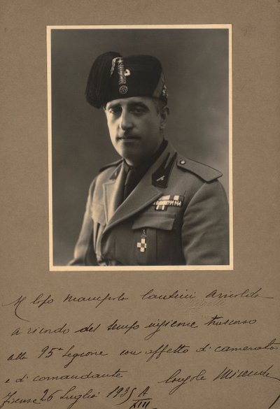 Konsul der Miliz in Uniform, Juli 1935 von R. Petrelli