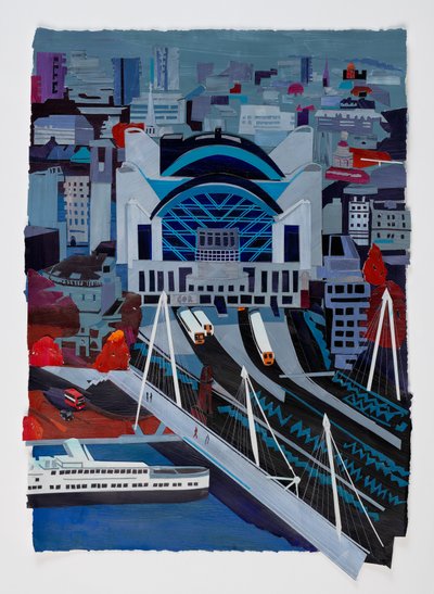 Charing Cross Station, 2021 von Raina Goran