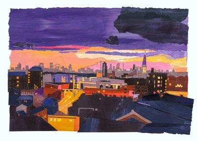 Dächer über London von Raina Goran