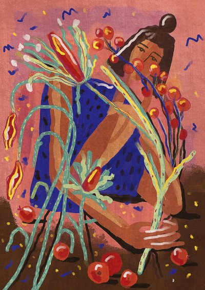 Pflücke eine Blume von Raissa Oltmanns