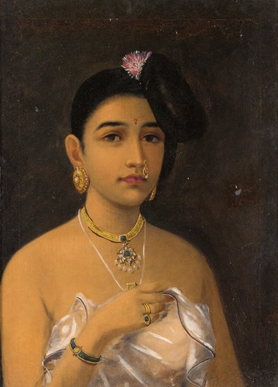 Maliyali-Schönheit von Raja Ravi Varma