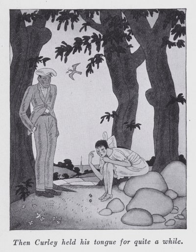 Illustration für "But Gentlemen Marry Brunettes" von Anita Loos von Ralph Barton