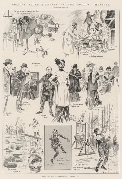 Ferienunterhaltungen in den Londoner Theatern von Ralph Cleaver