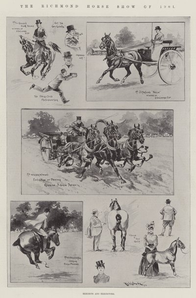 Die Richmond-Pferdeschau von 1901 von Ralph Cleaver