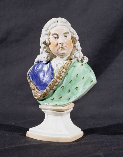 Staffordshire-Porträtbüste von George Frederick Handel von Ralph Junior Wood