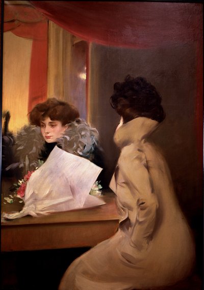 Die vordere Loge von Ramon Casas