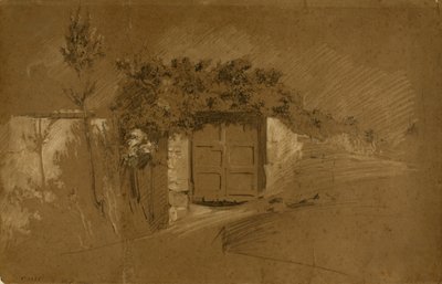 Tür und Wand von Ramon Martí i Alsina