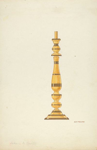 Kerzenhalter von Randolph F. Miller and Cornelius Christoffels