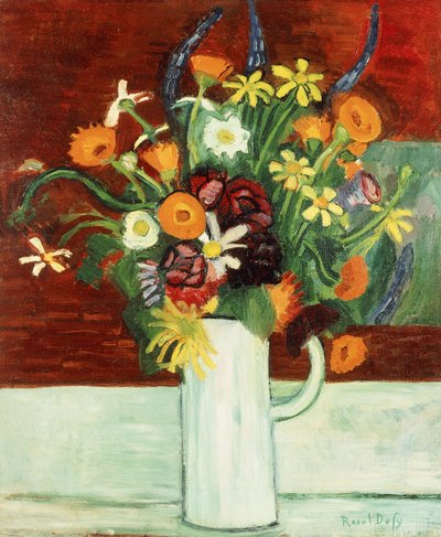 Blumenstrauß in einer Vase von Raoul Dufy