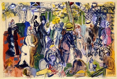 Le Moulin de la Galette von Raoul Dufy