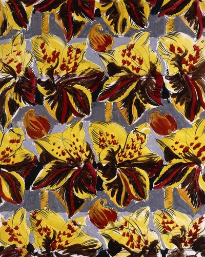 Rote und gelbe Blumen von Raoul Dufy