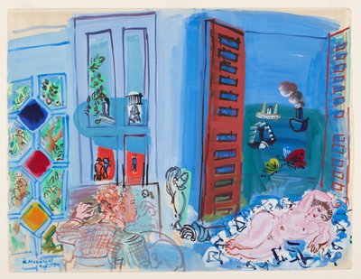Das Atelier des Künstlers von Raoul Dufy