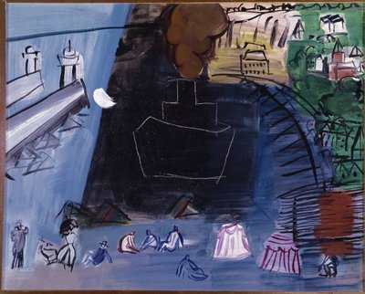 Die schwarze Fracht von Raoul Dufy