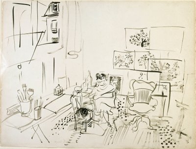 Das Atelier des Malers von Raoul Dufy