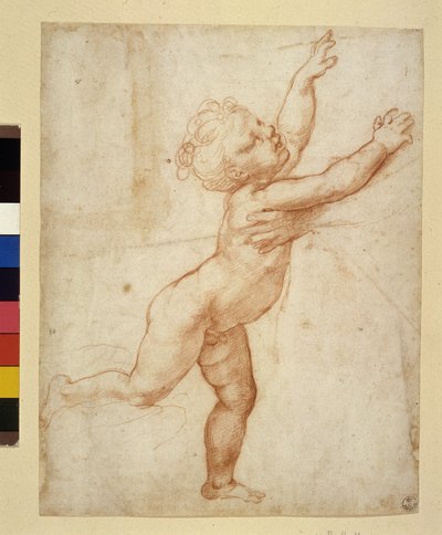 Studie eines Kindes (Zeichnung) von Raphael