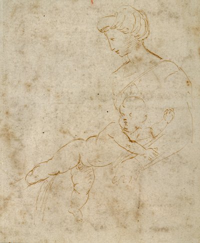 Madonna mit Kind, um 1505 von Raphael