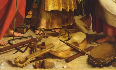 St. Cäcilia umgeben von St. Paulus, St. Johannes dem Evangelisten, St. Augustinus und Maria Magdalena von Raphael