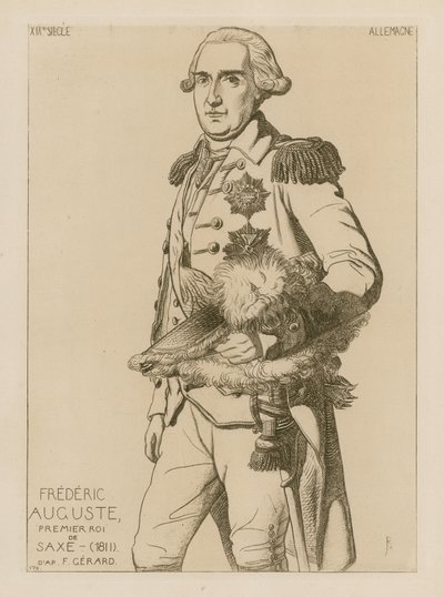 Friedrich August, der erste König von Sachsen, 1811 von Raphael Jacquemin