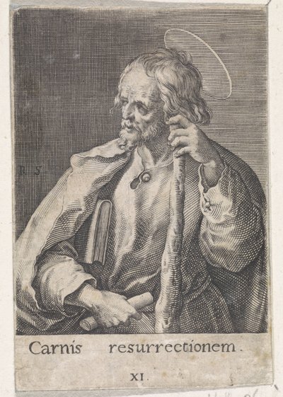 Apostel Jakobus der Jüngere von Raphaël Sadeler (I)