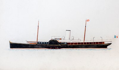 Dampfschiff von Raymond Bonnefon