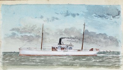 Dampfyacht von Raymond Bonnefon