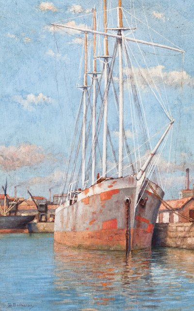 Entwaffnetes Segelboot von Raymond Bonnefon