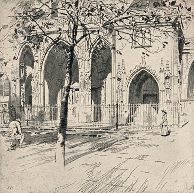 Fassade der Kirche St. Germain-l
