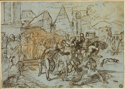 Steinigung des Heiligen Stephanus von Raymond de Lafage