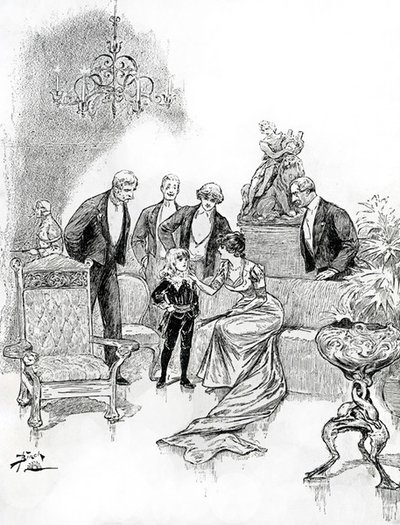 Illustration für Little Lord Fauntleroy (Gravur) von Reginald Bathurst Birch