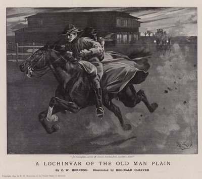 Ein Lochinvar der Alten Mann Ebene von Reginald Thomas Cleaver