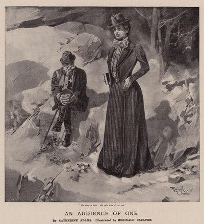 Ein Publikum von einem von Reginald Thomas Cleaver