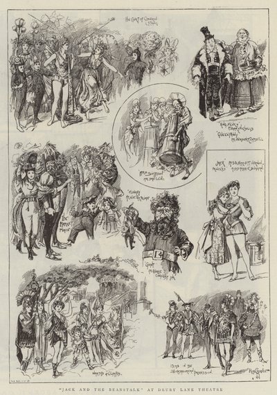 "Jack und die Bohnenranke" im Drury Lane Theatre von Reginald Thomas Cleaver