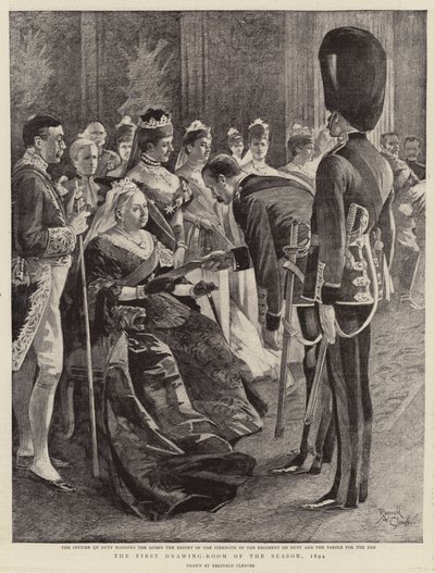 Der erste Empfang des Jahres von Reginald Thomas Cleaver