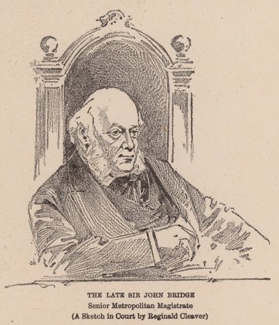 Der verstorbene Sir John Bridge von Reginald Thomas Cleaver