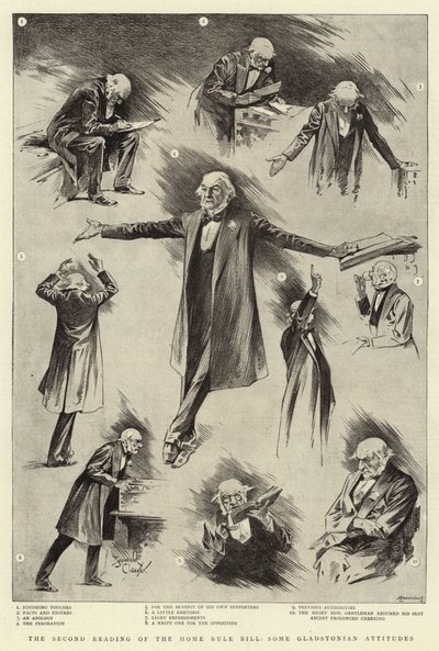 Die zweite Lesung des Home Rule Bill, einige Gladstonianische Haltungen von Reginald Thomas Cleaver