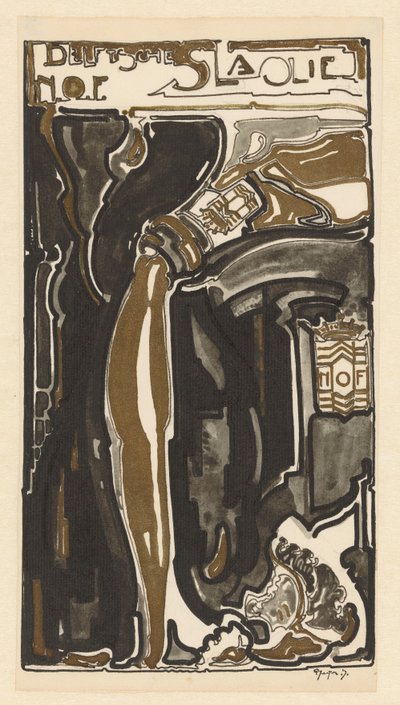 Delftsche Slaolie N.O.F. von Reijer Stolk (signed by artist)