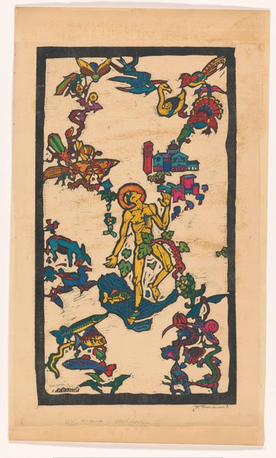 St. Franziskus von Reijer Stolk (signed by artist)