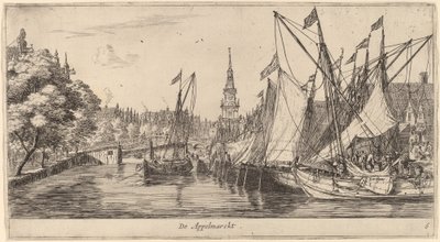Appelmarkt von Reinier Nooms, called Zeeman