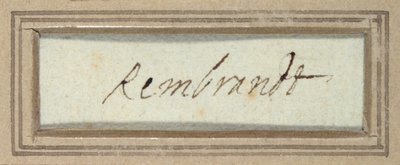 Rembrandt von Rembrandt Harmensz. van Rijn