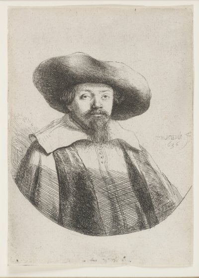 Samuel Manasseh Ben Israel, jüdischer Autor von Rembrandt van Rijn