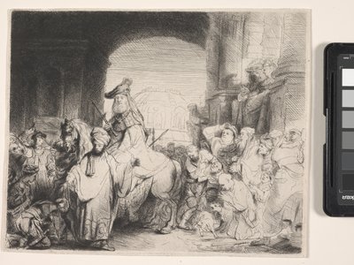 Der Triumph von Mordechai von Rembrandt Harmensz. van Rijn
