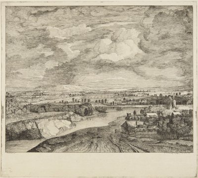 "---- Orage" nach Rembrandt von Rembrandt van Rijn