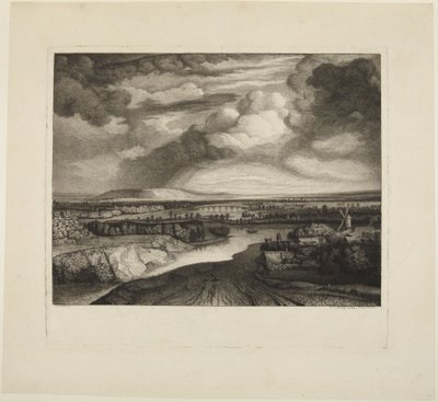 "---- Orage" nach Rembrandt von Rembrandt van Rijn
