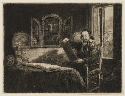 Abraham Francen, Kunsthändler von Rembrandt van Rijn