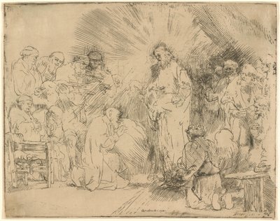 Christus erscheint den Aposteln von Rembrandt van Rijn